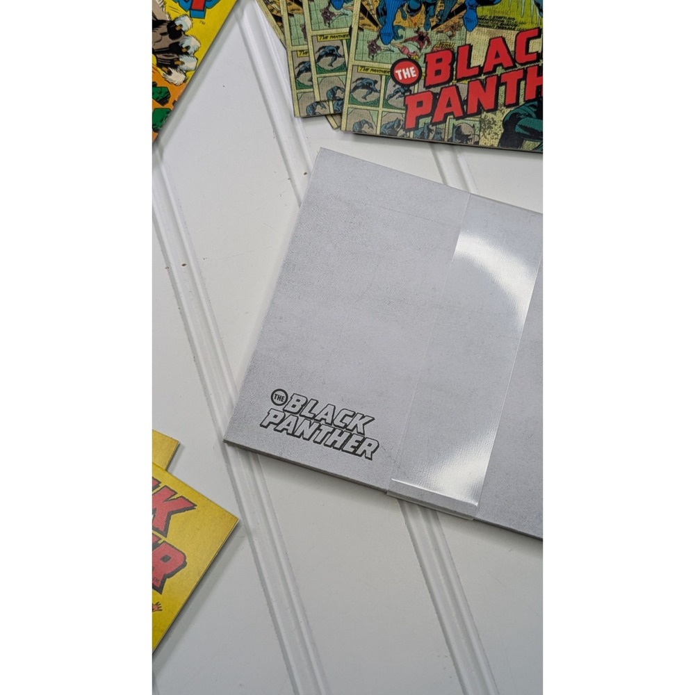 Marvel Comics The Black Panther Deluxe Note Card Set Book Box Stickers New 2018 - Picture 12 of 16